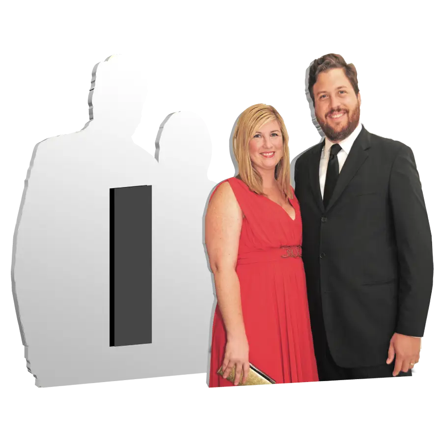 Acrylic Cutout Magnets (Sets of 2)