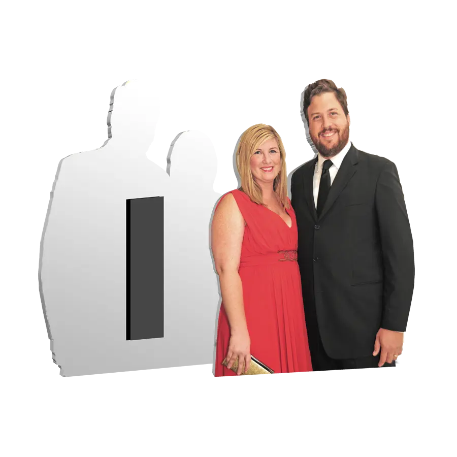 Acrylic Cutout Magnets (Sets of 2)